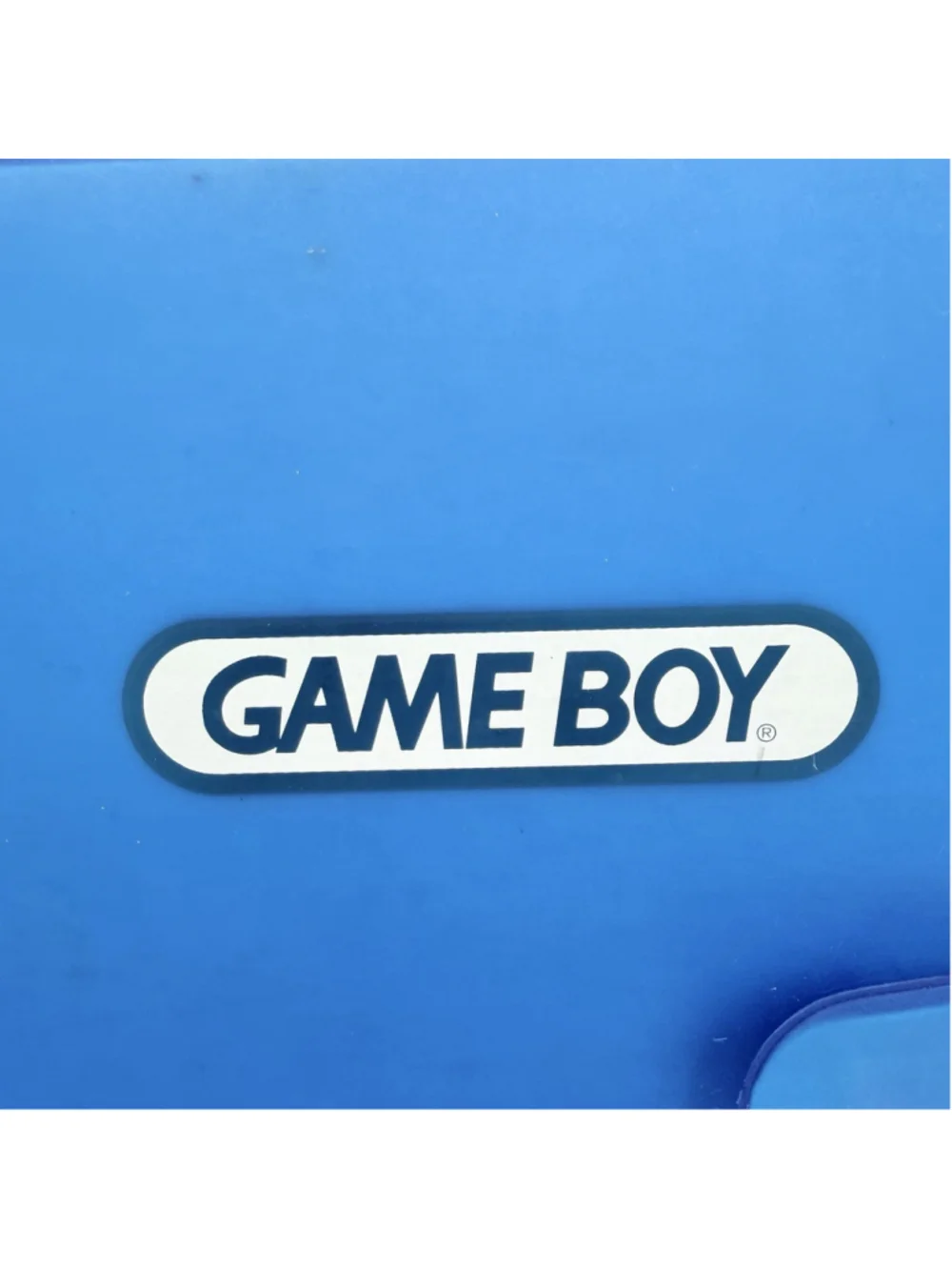 Nintendo Game Boy Cartridge Storage Case Binder 12 Games - Blue 2001 Vintage